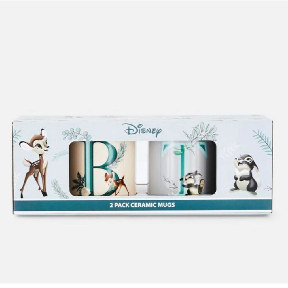 2pk Disney’s Bambi & Friends Mugs